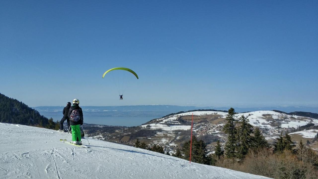 Appartement T2 A Bernex Avec Wifi, Vue Sur Montagne Exterior photo